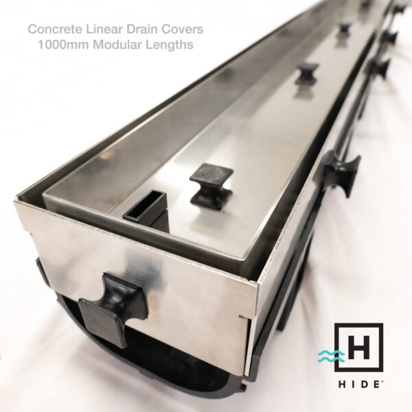 HIDE Linear Drain Cover Kit Concrete - Image 2
